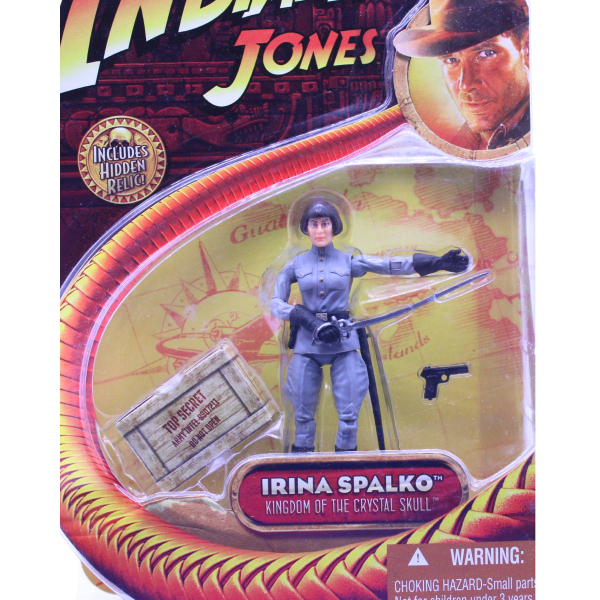 Indiana Jones Irina Spalko Actionfigur 2008 | Hasbro 3¾ Inch | OVP